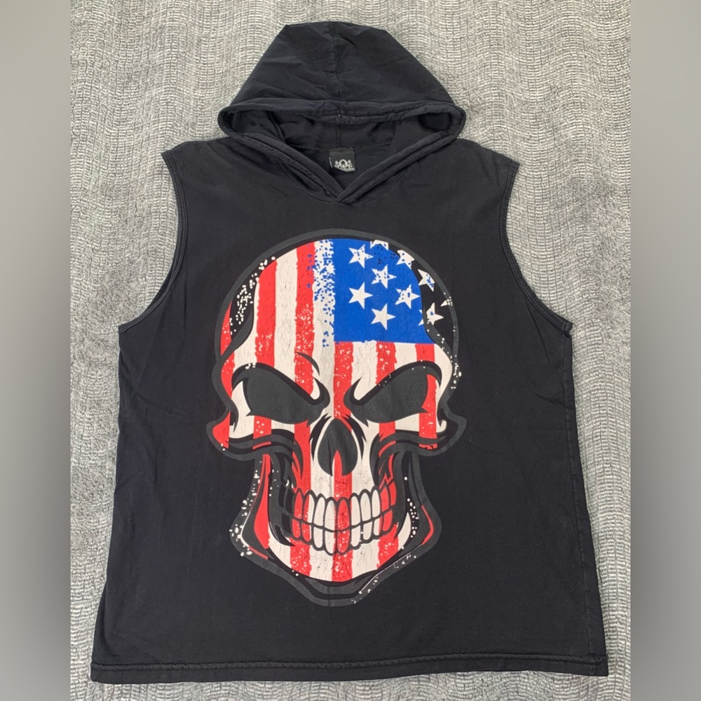3/$10 Imperio Fitness Men’s Hooded Sleeveless Shirt